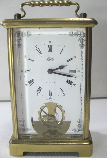 Schatz 8 day carriage clock